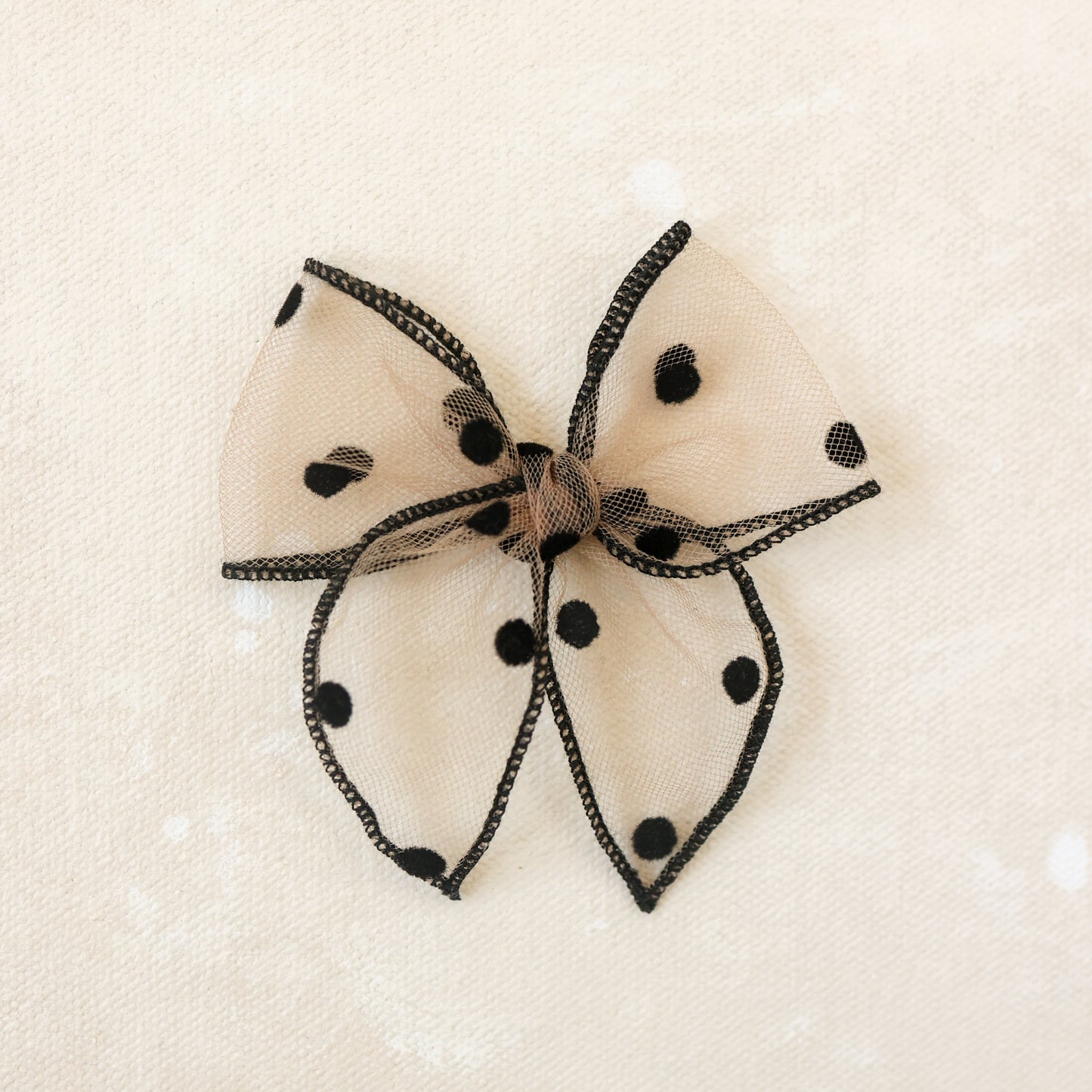 Mini Fleur Bow Clip // Lady