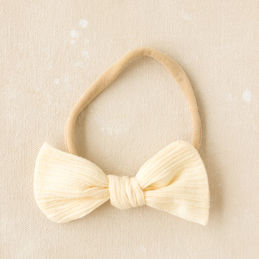 Oversized Classic Knot Headband // Marigold