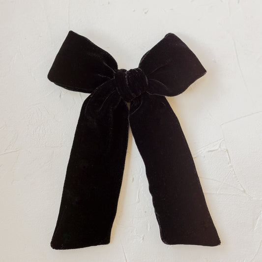 Oversized Velvet Sunday // Black