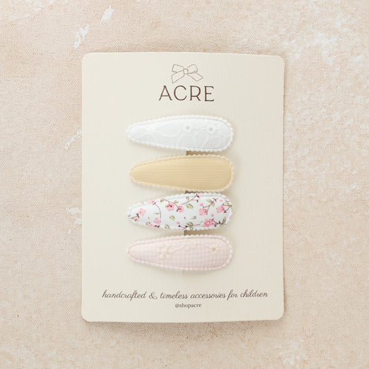 Snap Clip Set • Garden Girl