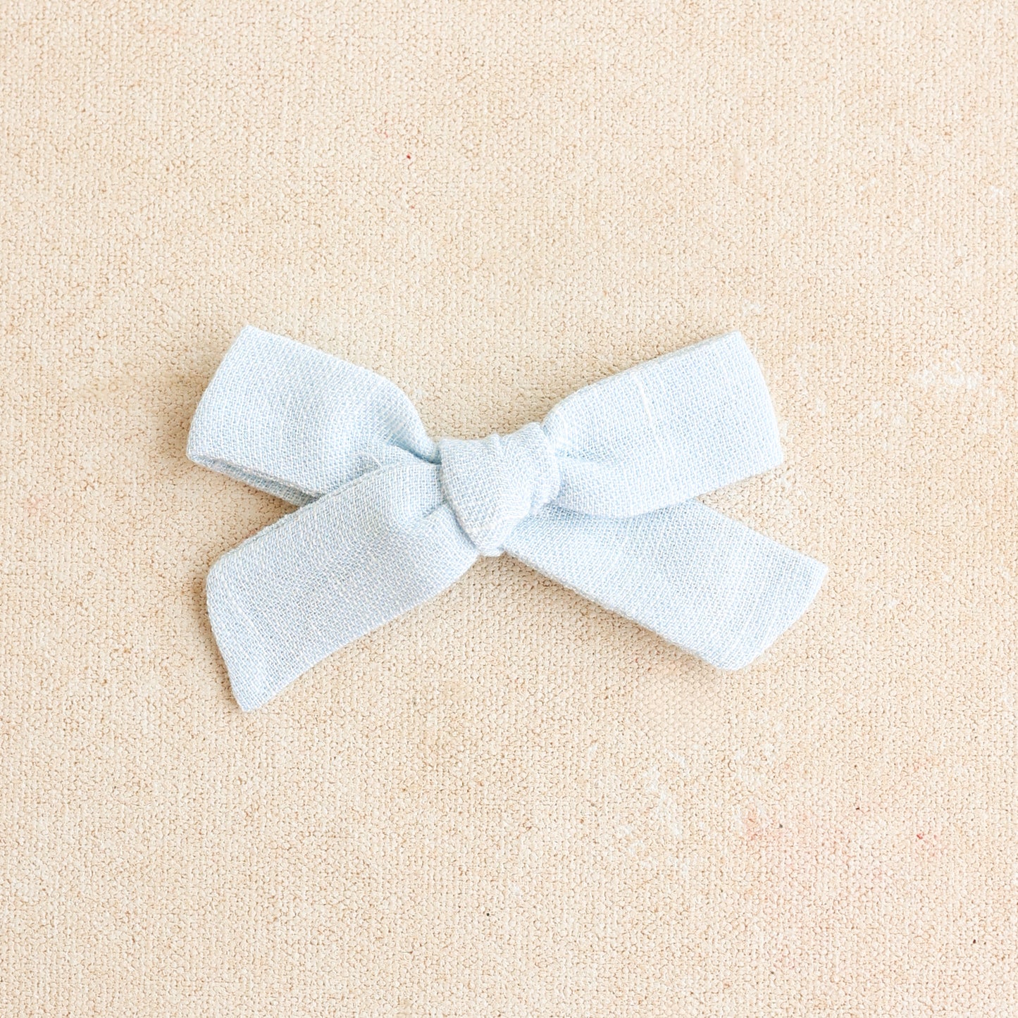 Scout Bow • Powder Blue | Baby + Toddler Hair Bow Clip or Headband