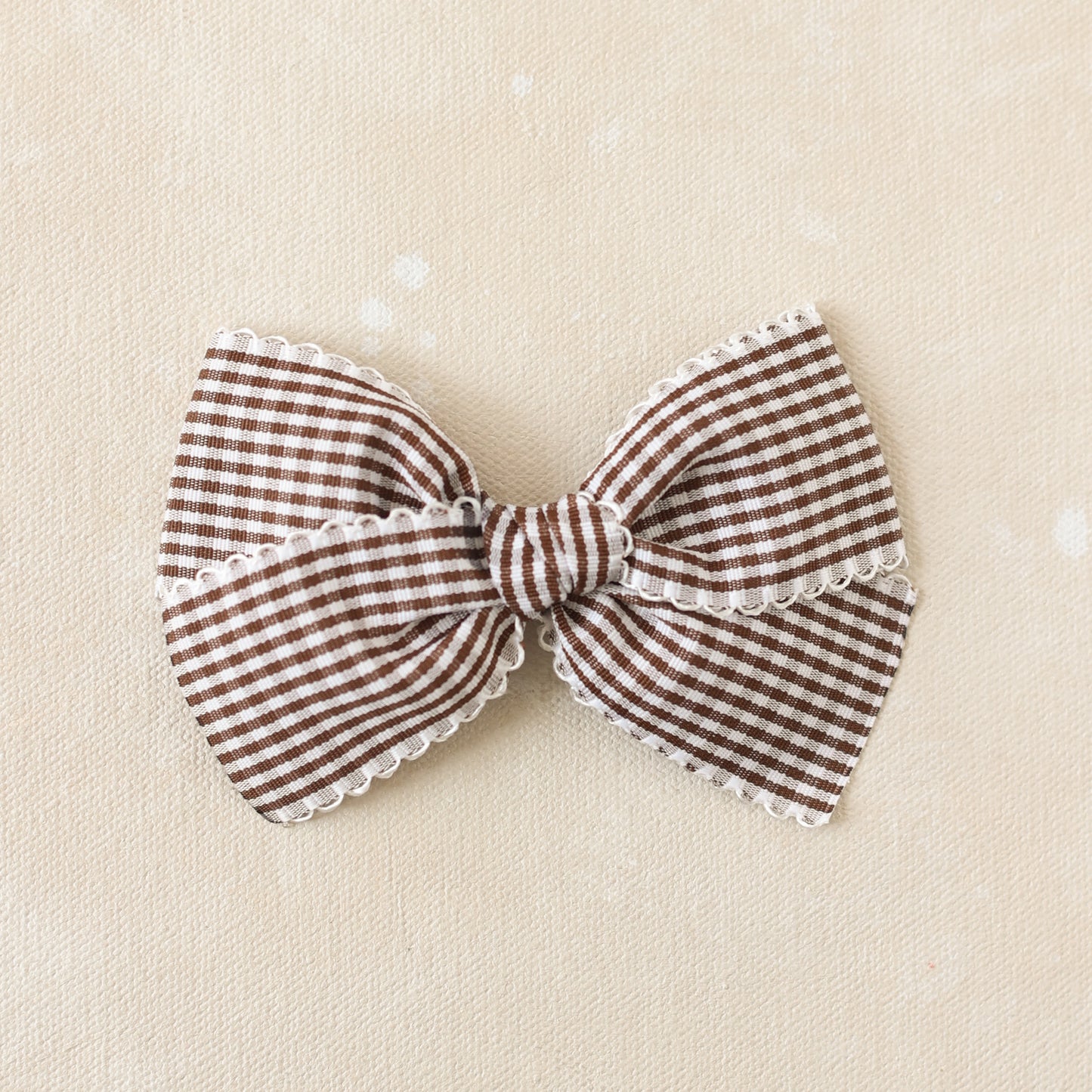 Oversized Classic Bow Clip // Chessy