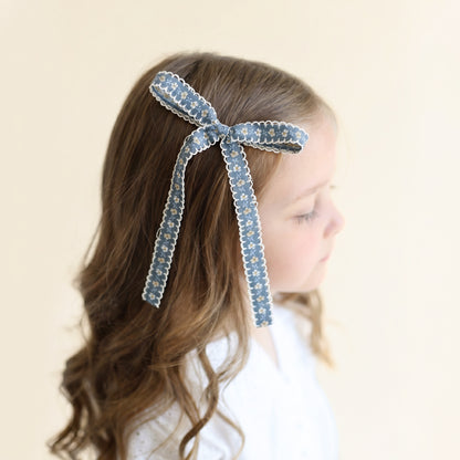 Petite Sunday Hair Bow • Matilda | Toddler + Girls Hair Bow Clip