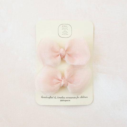 Tutu Clip Set // Baby Pink