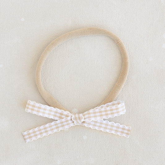 Petite Classic Bow Headband // Halo