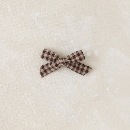 Scout Bow Clip/Band // Chocolat