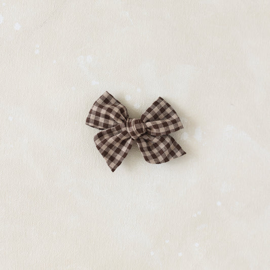 Explorer Bow Clip/Band // Chocolat