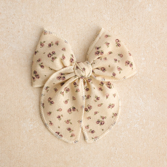 Fleur Bow Clip • Alice (Small Batch Release)