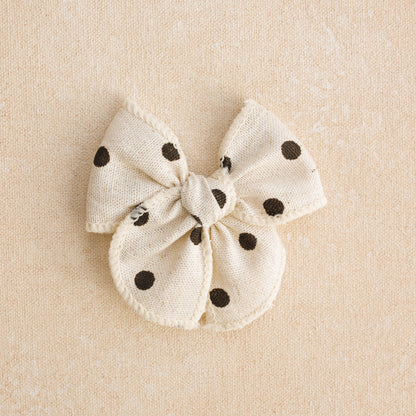 Mini Fleur Bow Clip or Band // Dottie
