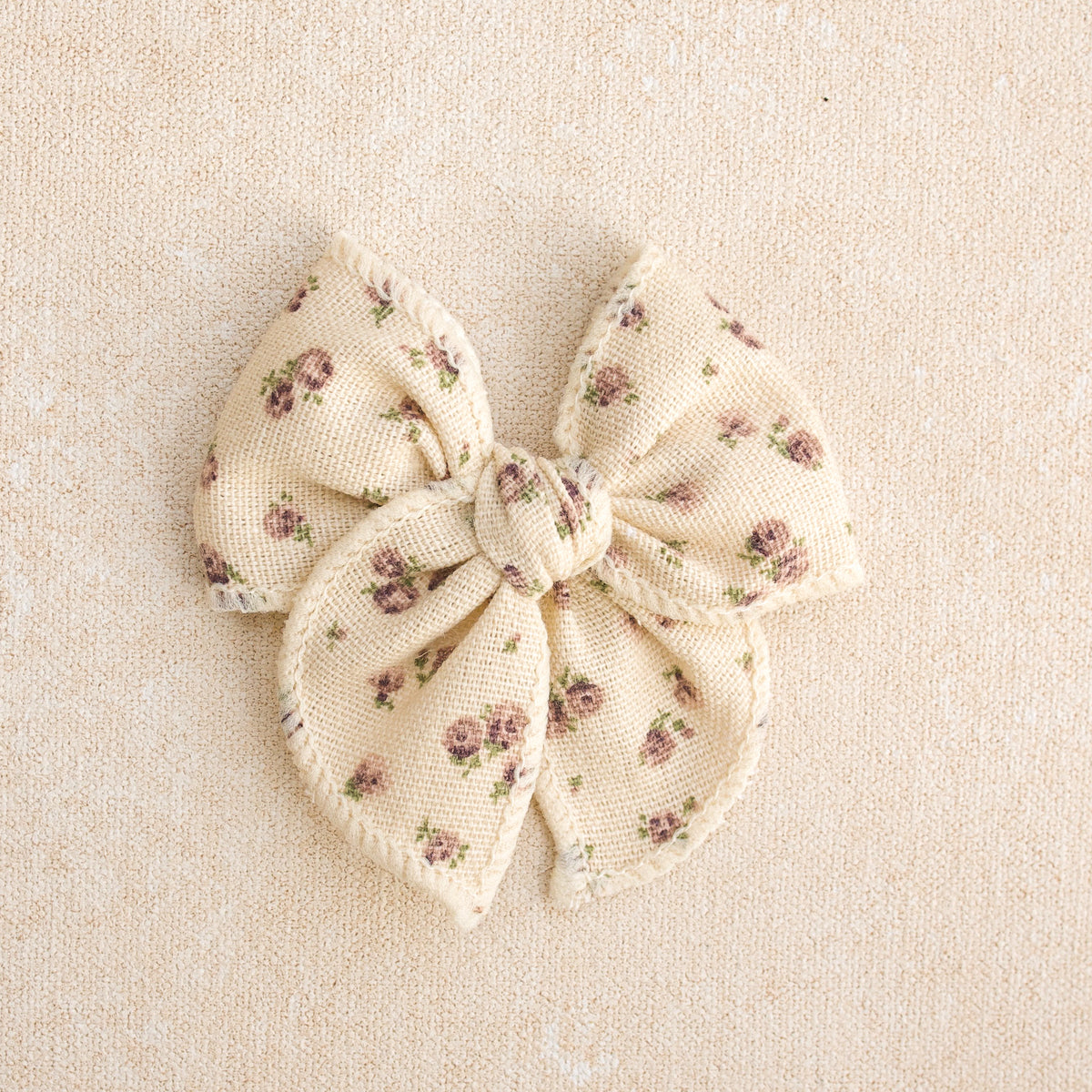 Mini Fleur Bow Clip or Band // Alice (Small Batch Release)