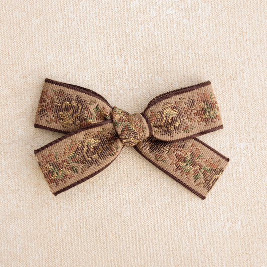Petite Classic Hair Bow • Rosalind (Small Batch Release)