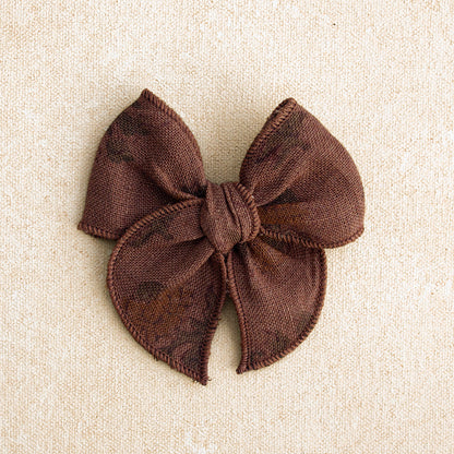 Mini Fleur Bow Clip or Band // Mum