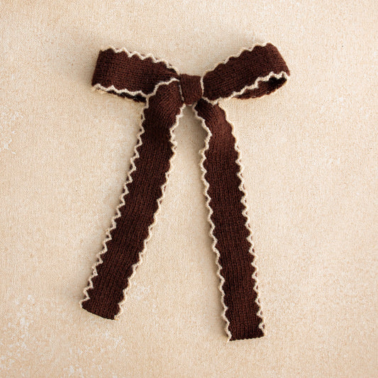 Oversized Sunday Hair Bow • Briar | Toddler + Girls Hair Bow Clip (Small Batch Release)