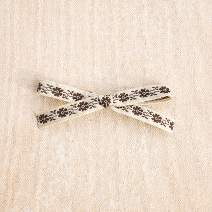 Petite Classic Bow Headband // Goose (Small Batch Release)