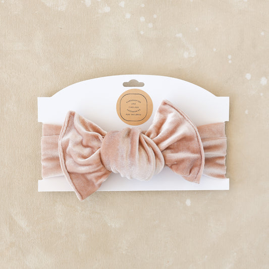 Headwrap // Light Rose