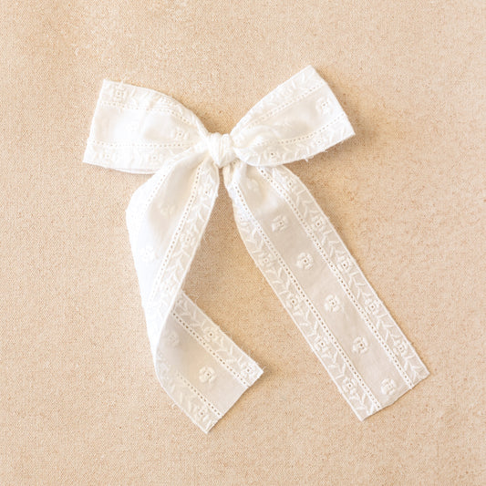 Oversized Sunday Bow Clip// Lola (Small Batch Release)