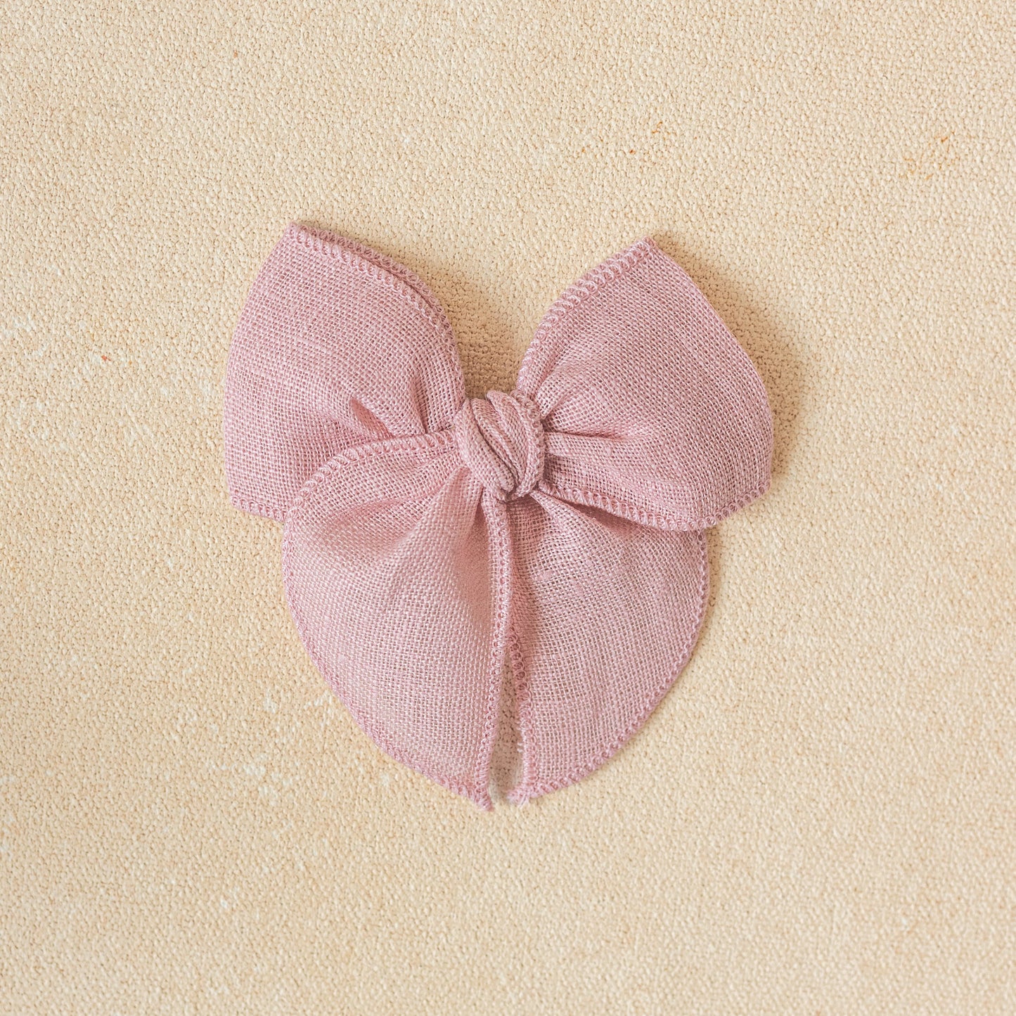 Mini Fleur Bow Clip or Band • Magnolia (Small Batch Release)