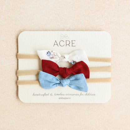 Everyday Newborn Petite Knots • Her First Summer