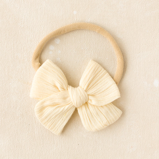 Explorer Bow Headband // Marigold
