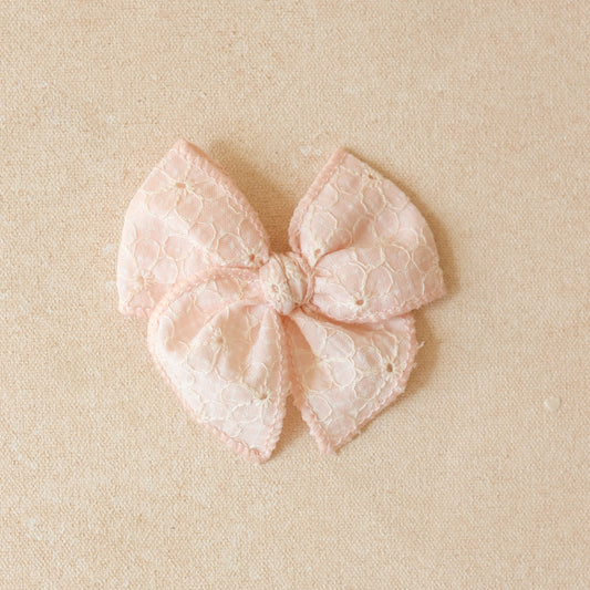 Mini Fleur Bow Clip or Band • Valley