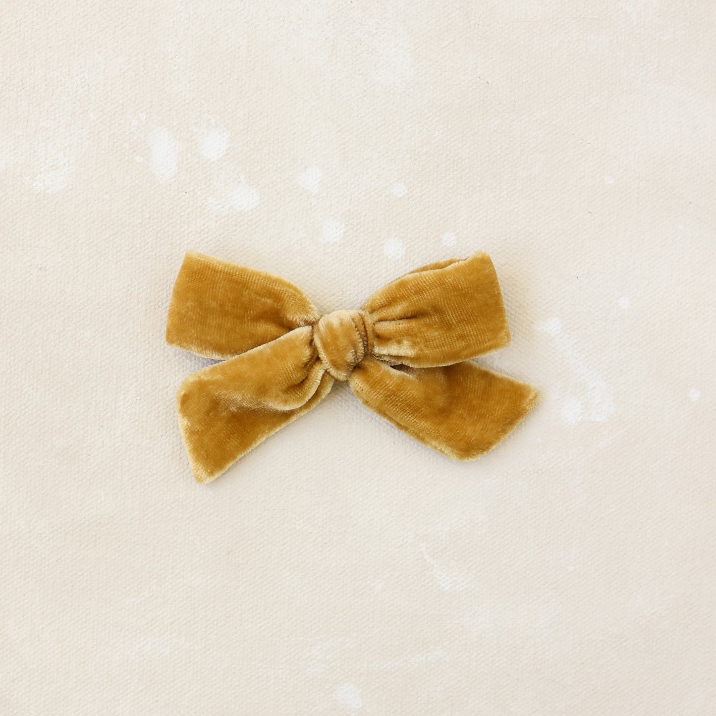 Petite Classic Velvet Bow Clip // Luxe