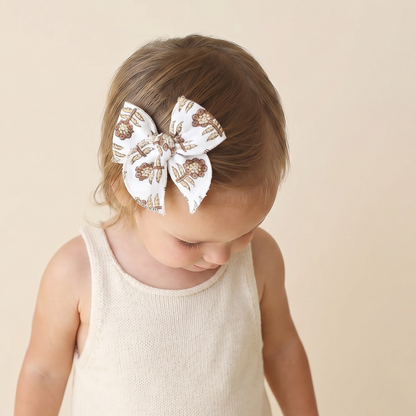 Mini Fleur Bow Clip or Band (Small Batch Release) // Esmee