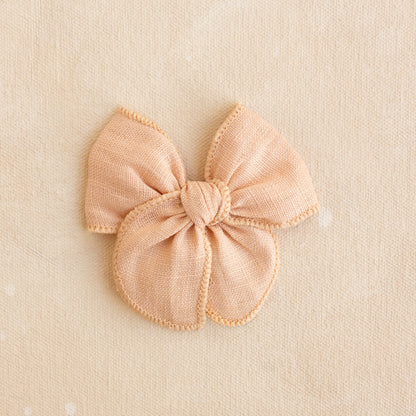 Mini Fleur Bow Clip or Band // Eloise