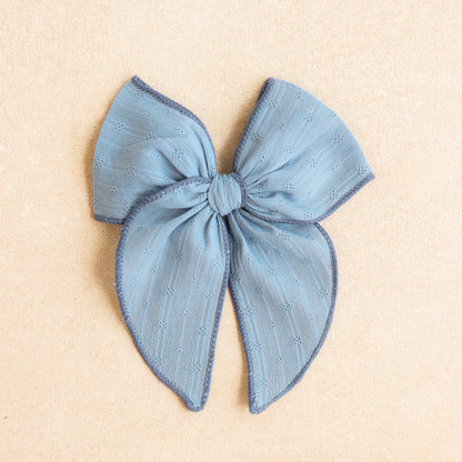 Fleur Hair Bow • Sailor | Toddler + Girls Hair Bow Clip