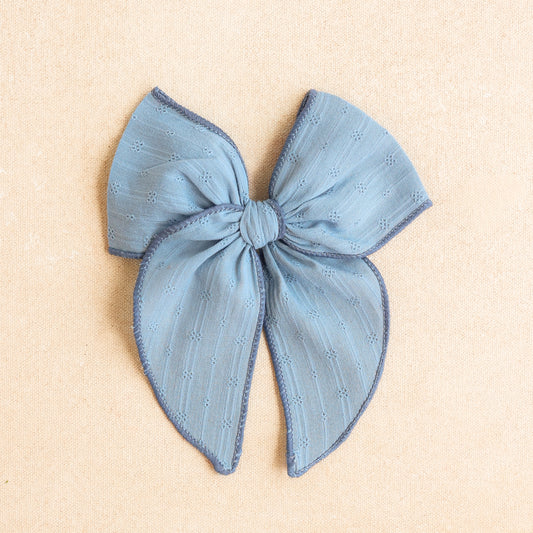 Fleur Hair Bow • Sailor | Toddler + Girls Hair Bow Clip
