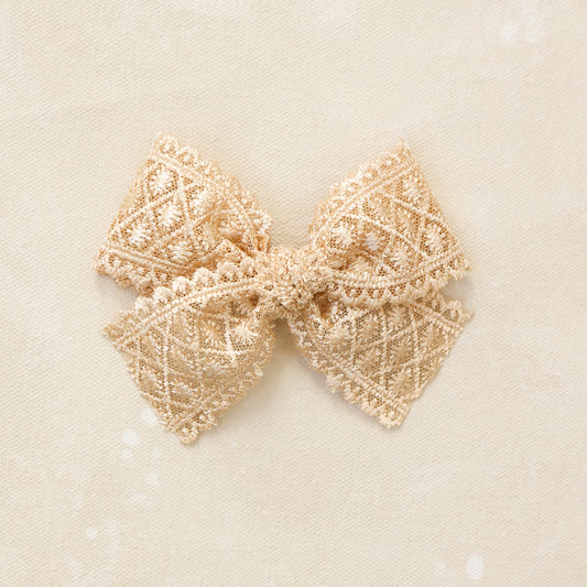 Oversized Classic Bow Clip // Whimsy
