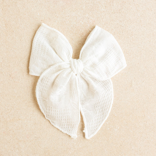 Fleur Hair Bow • Little Miss | Toddler + Girls Hair Bow Clip