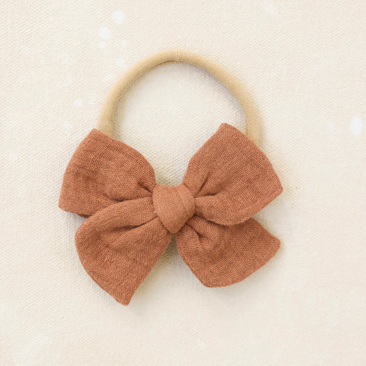 Explorer Bow Headband // Brickyard