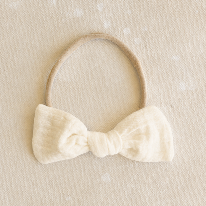Oversized Classic Knot Headband // Buttercream