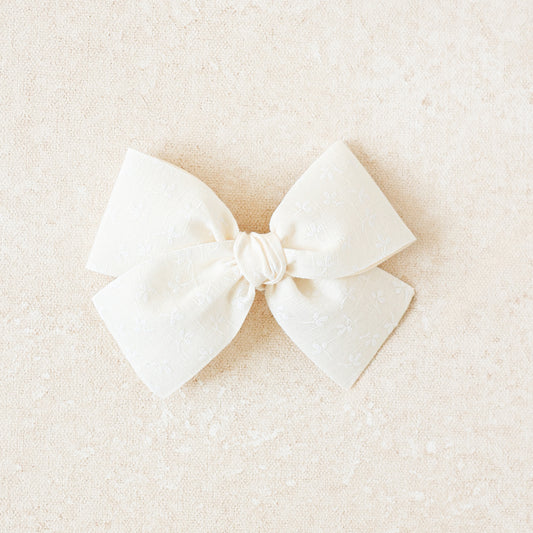 Oversized Classic Bow Clip/Band // Mera