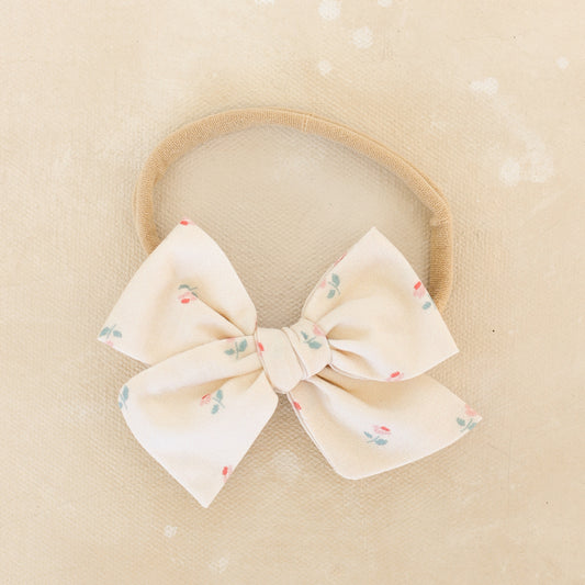 Explorer Bow Headband // Poppy