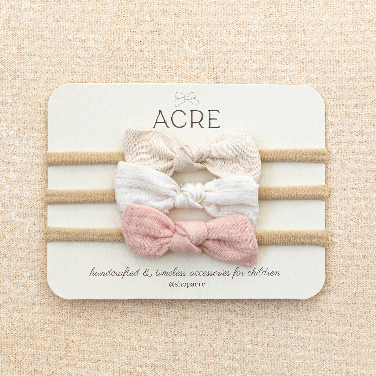 Keepsake Petite Knots • Her First Days