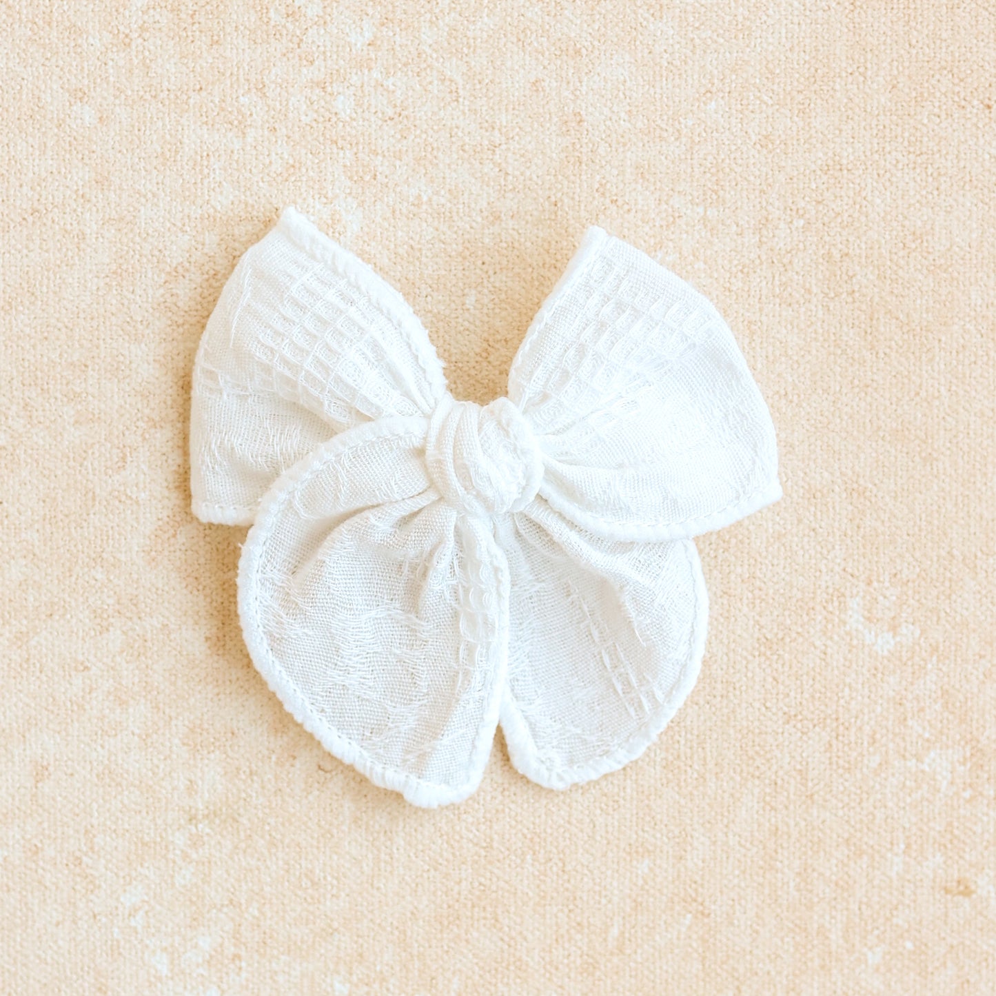 Mini Fleur Bow Clip or Band • Little Miss