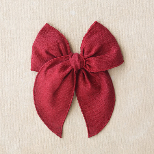 Fleur Bow Clip // Lady