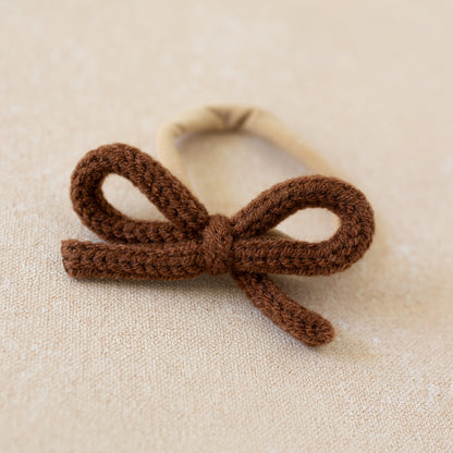 Crochet Bow Headband // Lainey