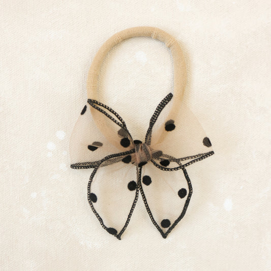 Mini Fleur Bow Headband // Lady