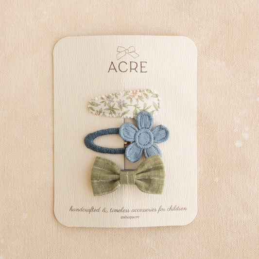 Snap Clip Set • Little Bloom