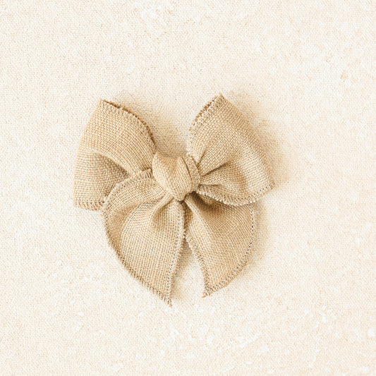 Mini Fleur Bow Band or Clip // Wrenwood