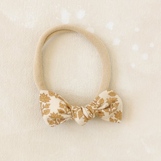 Petite Classic Knot Headband // Dahlia