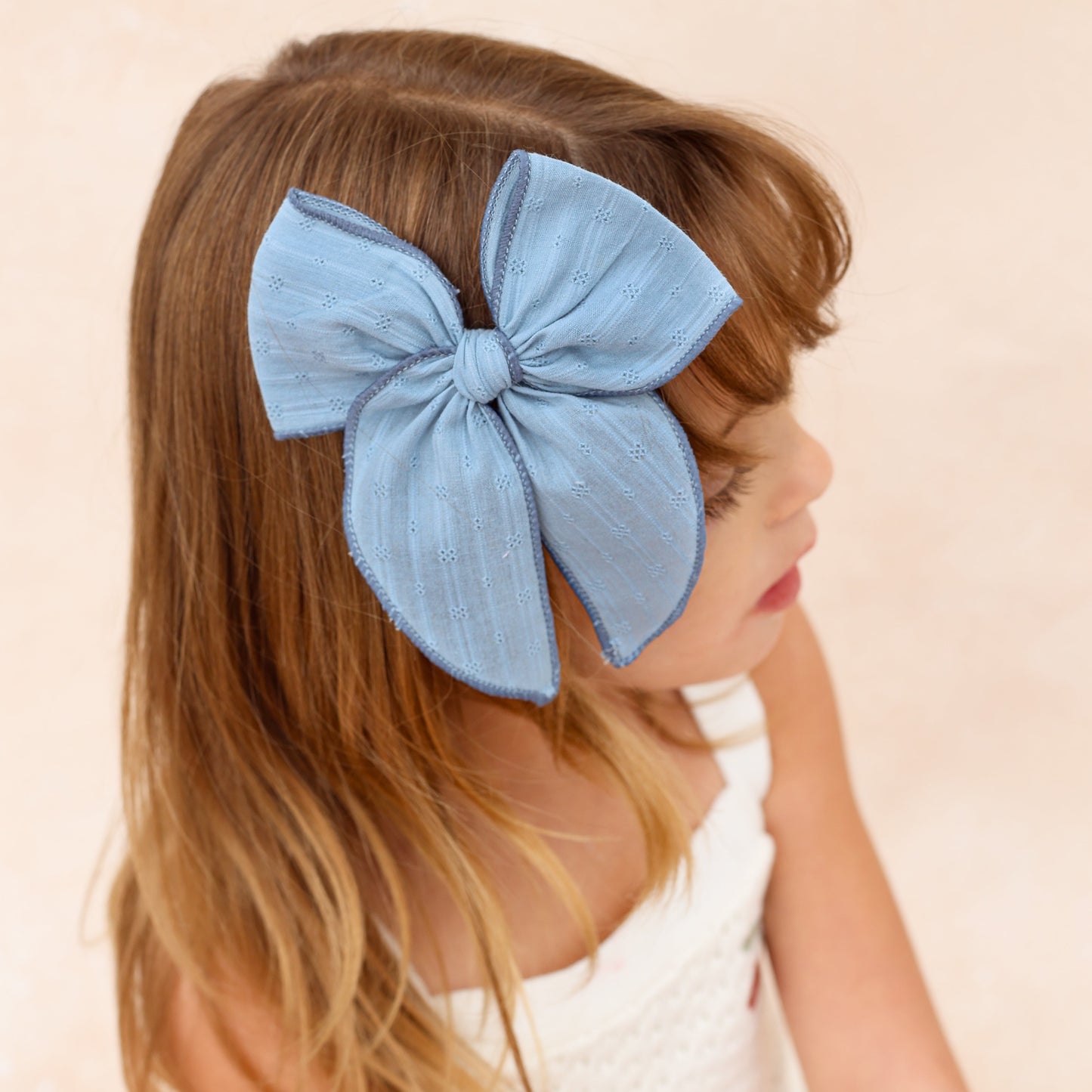 Fleur Hair Bow • Sailor | Toddler + Girls Hair Bow Clip