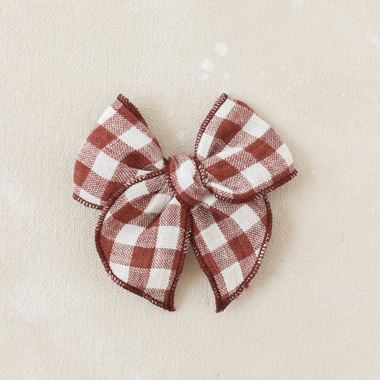 Mini Fleur Bow Clip // Winola