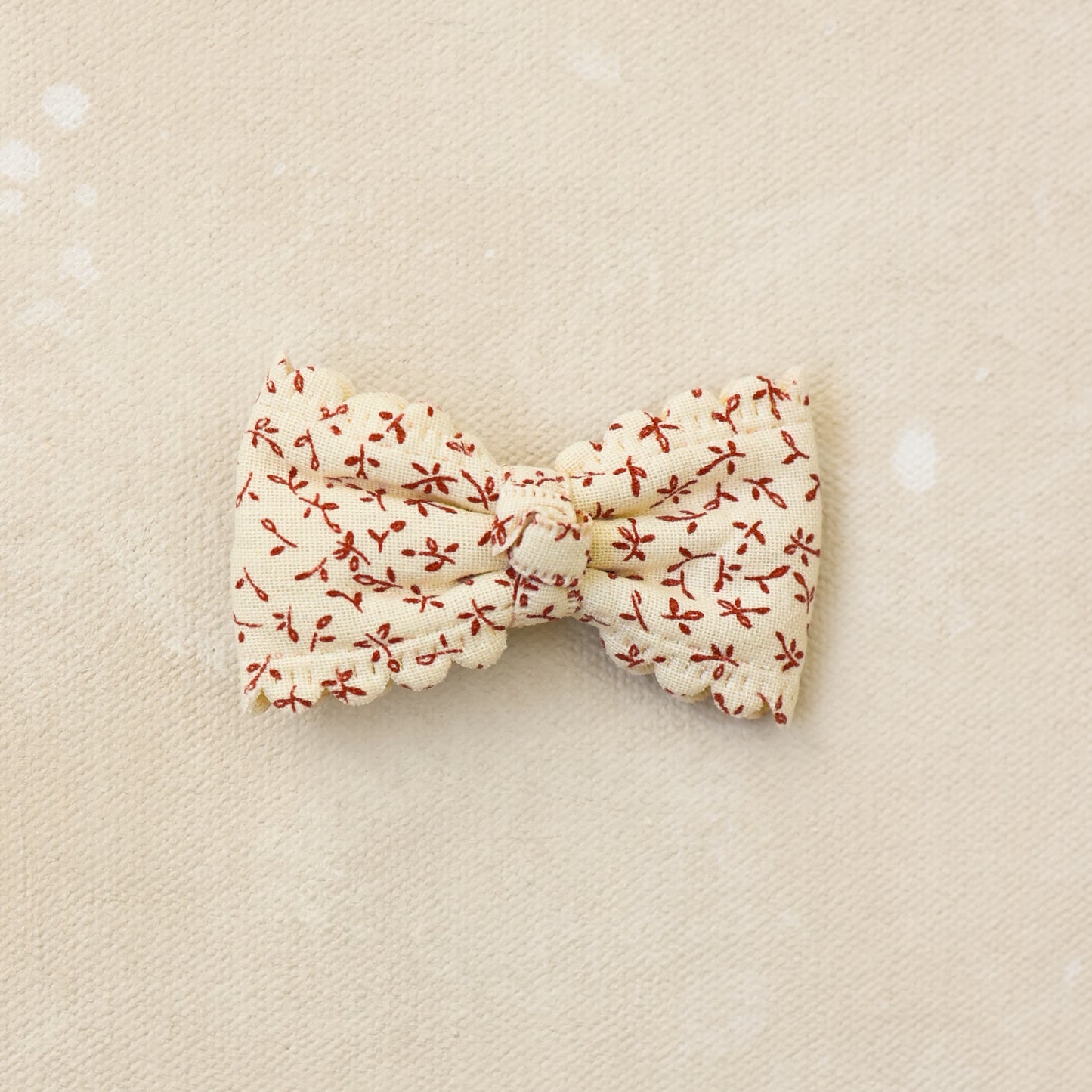 Floral Bitty Bow Clip // Hearth