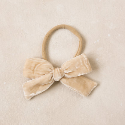 Oversized Classic Velvet Clip/Band // Chloe