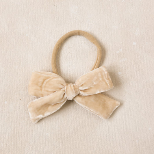 Oversized Classic Velvet Clip/Band // Chloe