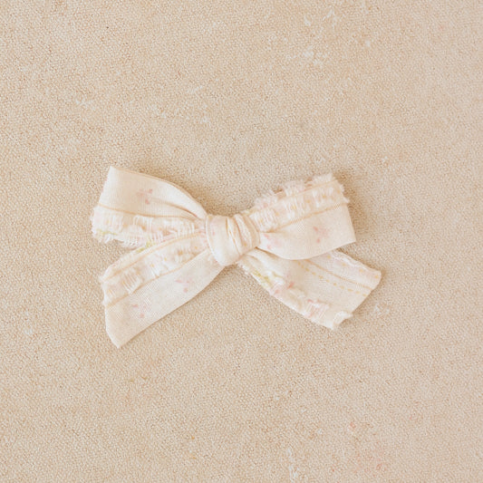 Scout Bow Clip or Band • Swiss Dot