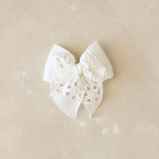 Mini Fleur Bow Clip // June